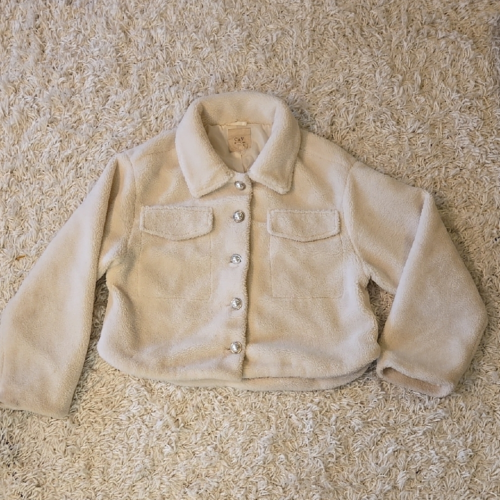Cozy Cream Jacket Womens Large